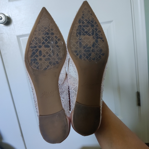 Jewel Badgley Mischka Julianna Flat - Champagne - Picture 5 of 8